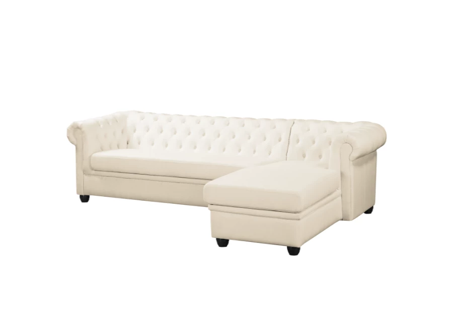 Narożnik pięcioosobowy pikowany Chesterfield SYDNEY OT