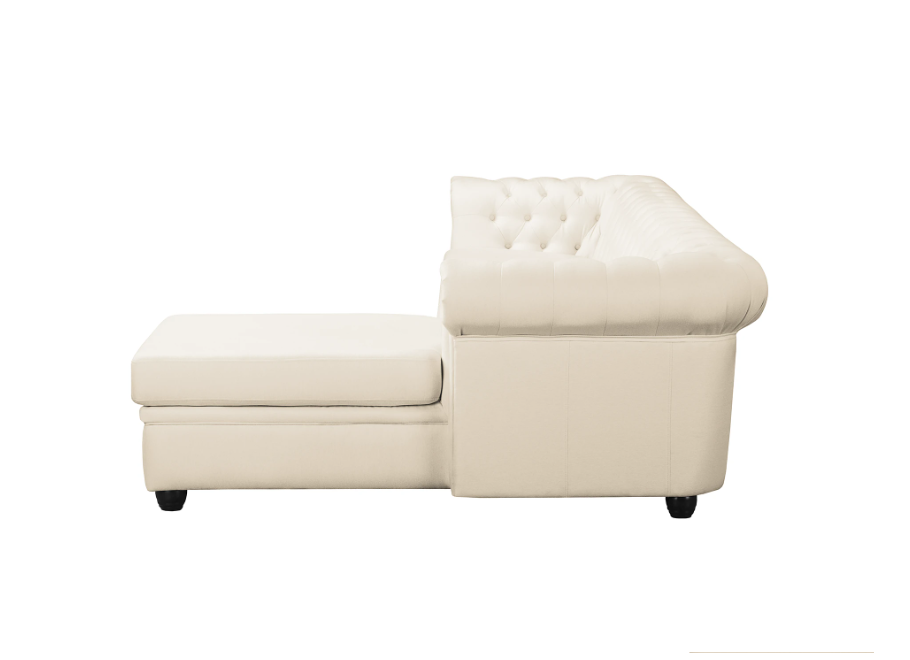 Narożnik pięcioosobowy pikowany Chesterfield SYDNEY OT 4