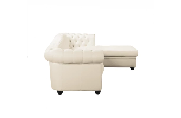 Narożnik pięcioosobowy pikowany Chesterfield SYDNEY OT - meble