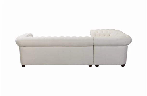 Narożnik pięcioosobowy pikowany Chesterfield SYDNEY 1+E+3 - design