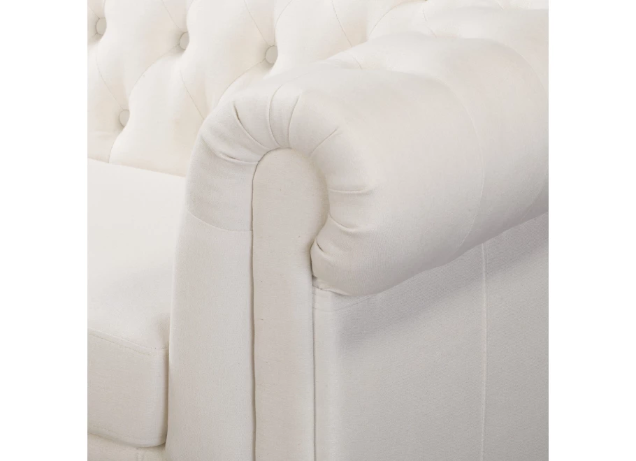 Narożnik pięcioosobowy pikowany Chesterfield SYDNEY 1+E+3