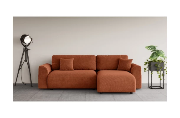 Narożnik czteroosobowy z funkcją spania klasyczny Lubo - design i funkcjonalnosc w parze