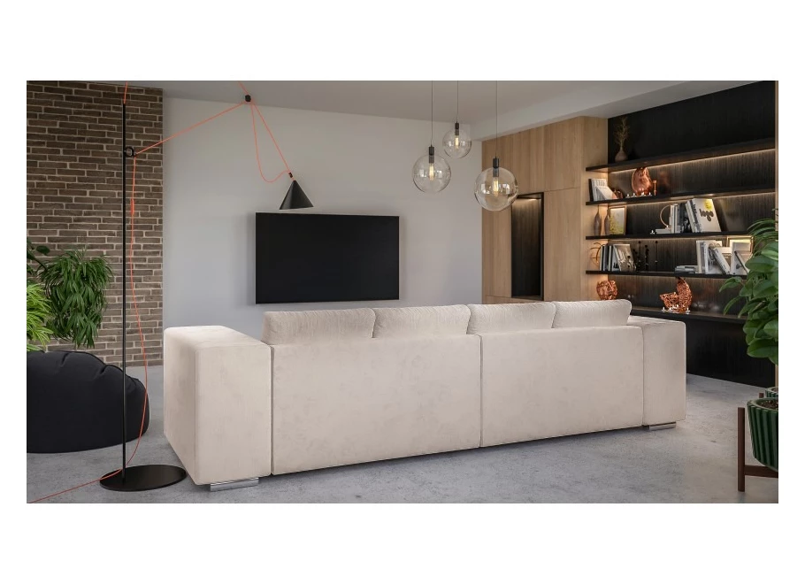 Sofa trzyosobowa z funkcją spania nowoczesna Lori