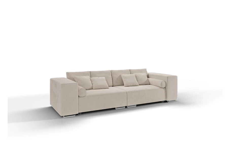 Sofa trzyosobowa z funkcją spania nowoczesna Lori