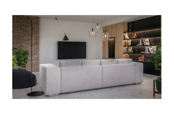 Sofa trzyosobowa z funkcją spania nowoczesna Lori - nowoczesne