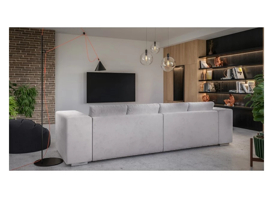 Sofa trzyosobowa z funkcją spania nowoczesna Lori