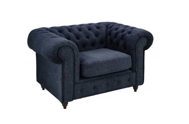 Fotel pikowany VALENCIA Chesterfield - stylowe