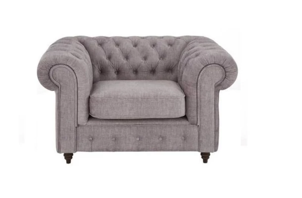 Fotel pikowany VALENCIA Chesterfield - eleganckie