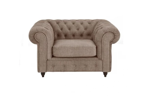 Fotel pikowany VALENCIA Chesterfield - wypoczynkowe