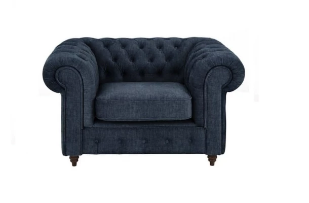 Fotel pikowany VALENCIA Chesterfield - nowoczesne