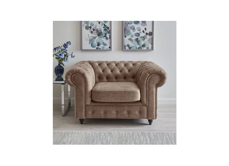 Fotel pikowany VALENCIA Chesterfield