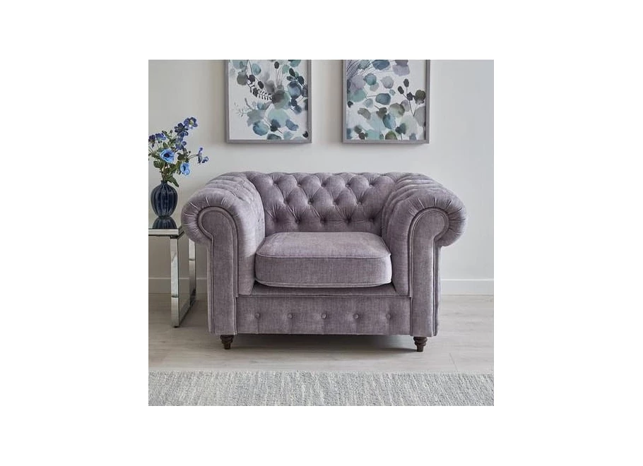 Fotel pikowany VALENCIA Chesterfield