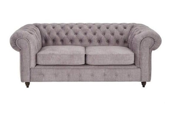 Sofa dwuosobowa pikowana Chesterfield VALENCIA
