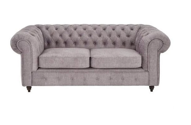 Sofa dwuosobowa pikowana Chesterfield VALENCIA - design i funkcjonalnosc w parze