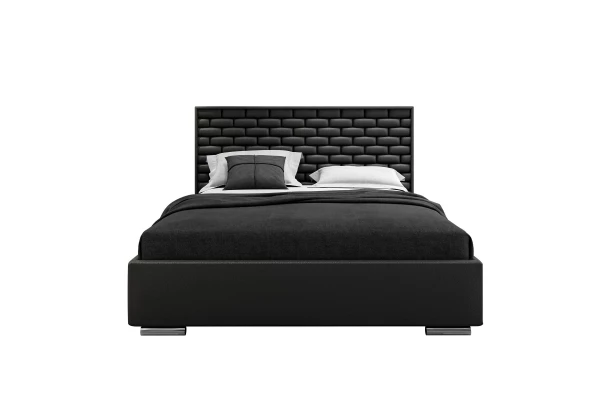 Łóżko tapicerowane glamour KING BED - wygodne