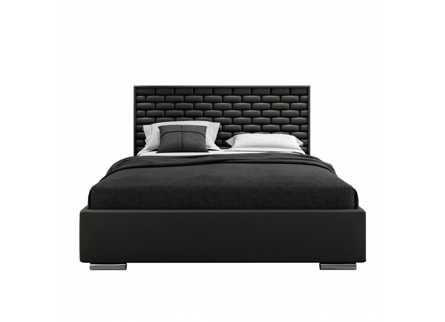 Łóżko tapicerowane glamour KING BED 4