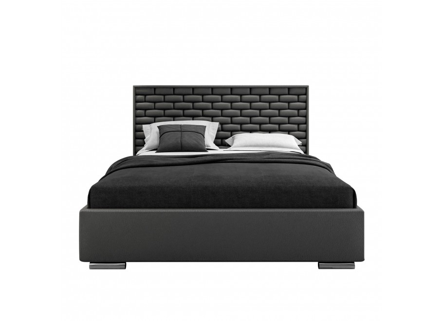 Łóżko tapicerowane glamour KING BED 5