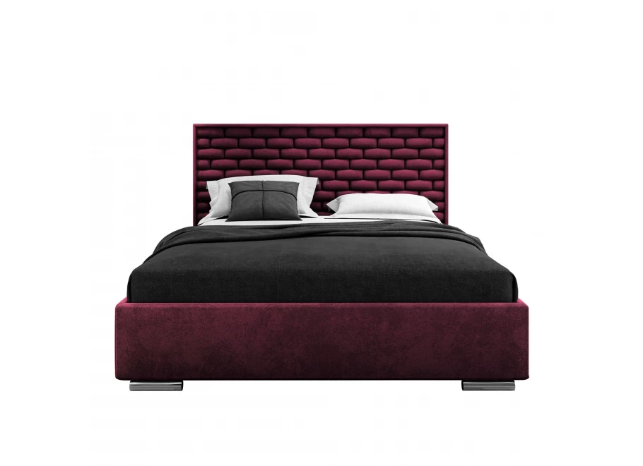Łóżko tapicerowane glamour KING BED