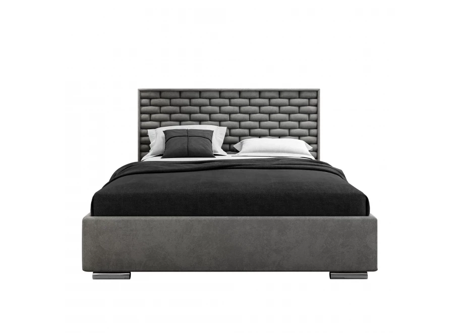 Łóżko tapicerowane glamour KING BED
