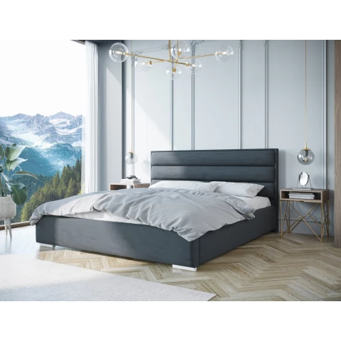 Łóżko tapicerowane glamour LEVIS