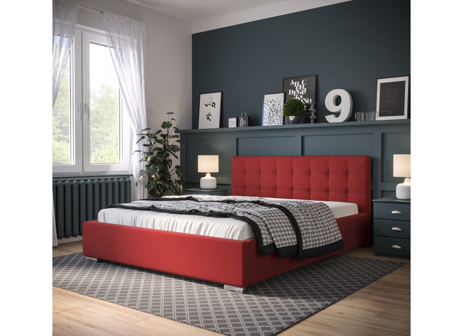 Łóżko tapicerowane BELLA 17