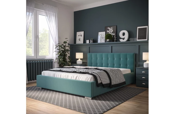 Łóżko tapicerowane BELLA - design i funkcjonalnosc w parze