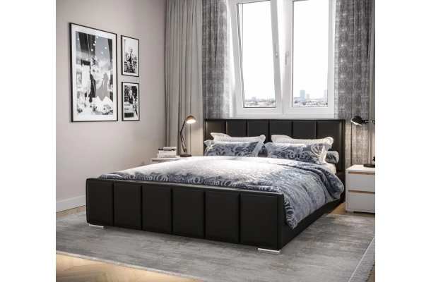 Łóżko tapicerowane glamour STELLA - design i funkcjonalnosc w parze