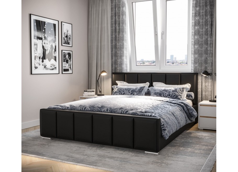 Łóżko tapicerowane glamour STELLA 14