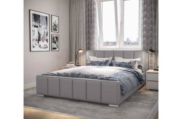 Łóżko tapicerowane glamour STELLA - design i funkcjonalnosc w parze