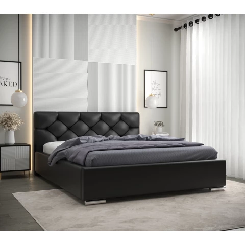 Łóżko tapicerowane glamour SLIM