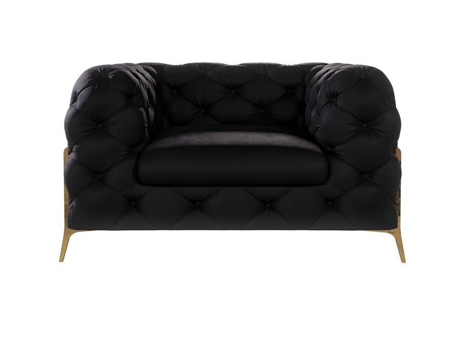 Fotel pikowany chesterfield TEO HIGH tk. Riviera 100 2