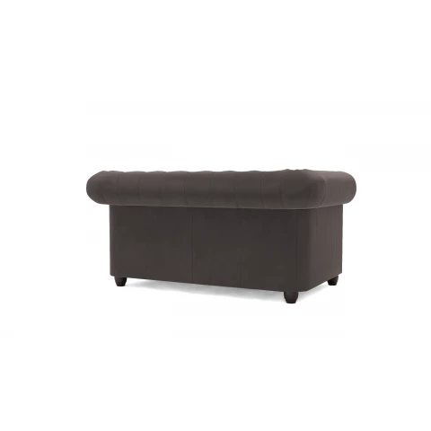 Sofa dwuosobowa pikowana Chesterfield FELIX tk. Riviera 26