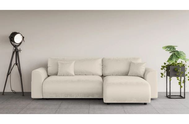 Narożnik czteroosobowy z funkcją spania klasyczny Lubo - design i funkcjonalnosc w parze