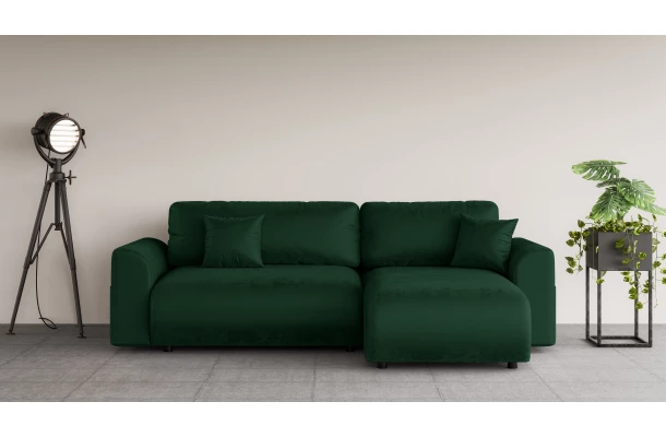 Narożnik czteroosobowy z funkcją spania klasyczny Lubo - design i funkcjonalnosc w parze