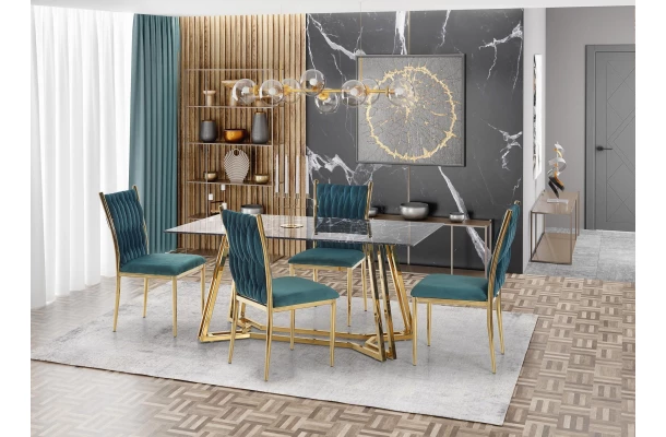 Stół nowoczesny glamour KOMI - design i funkcjonalnosc w parze