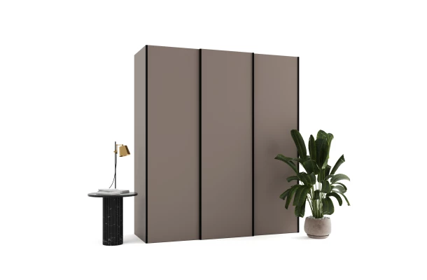 Szafa przesuwna trzydrzwiowa  na wymiar DENE PREMIUM - design i funkcjonalnosc w parze
