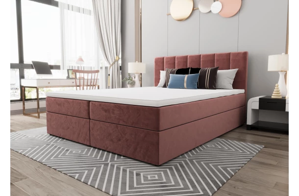 Łóżko kontynentalne Pillow - design i funkcjonalnosc w parze
