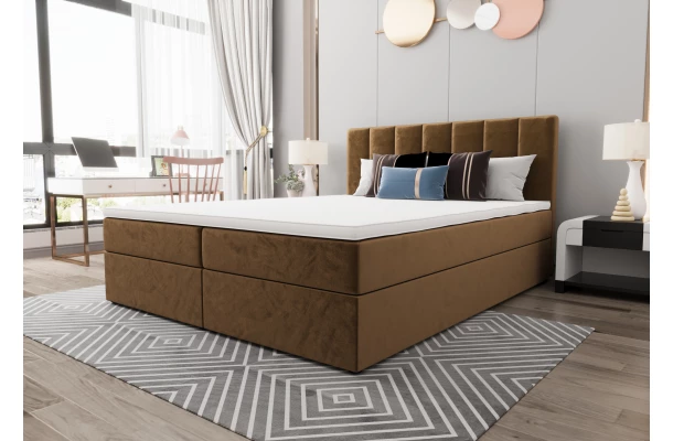 Łóżko kontynentalne Pillow - design i funkcjonalnosc w parze
