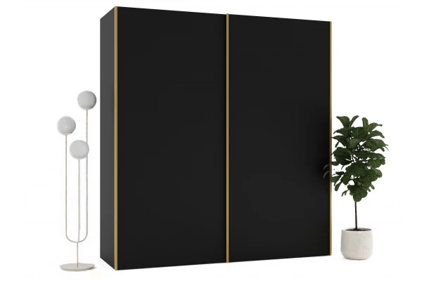 Szafa przesuwna dwudrzwiowa na wymiar AGENA PREMIUM - design i funkcjonalnosc w parze