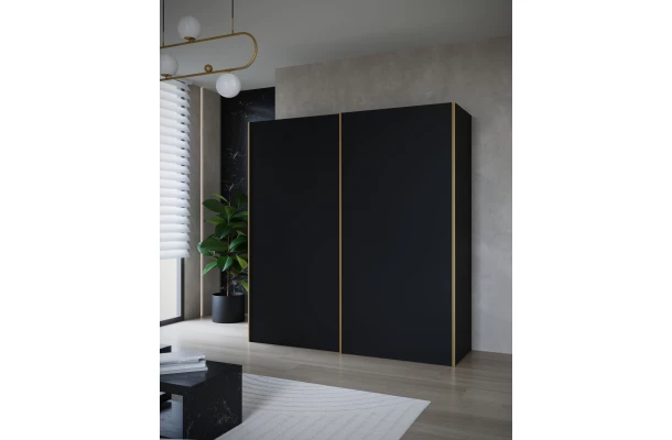 Szafa przesuwna dwudrzwiowa na wymiar AGENA PREMIUM - design i funkcjonalnosc w parze