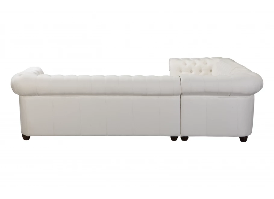 Narożnik sześcioosobowy pikowany Chesterfield SYDNEY 2+E+3