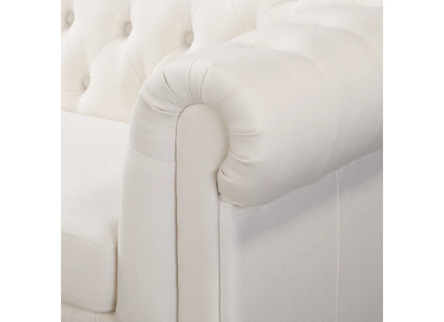 Narożnik sześcioosobowy pikowany Chesterfield SYDNEY 2+E+3