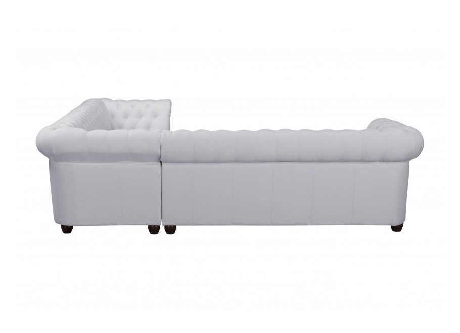 Narożnik siedmioosobowy pikowany Chesterfield SYDNEY 3+E+3 4