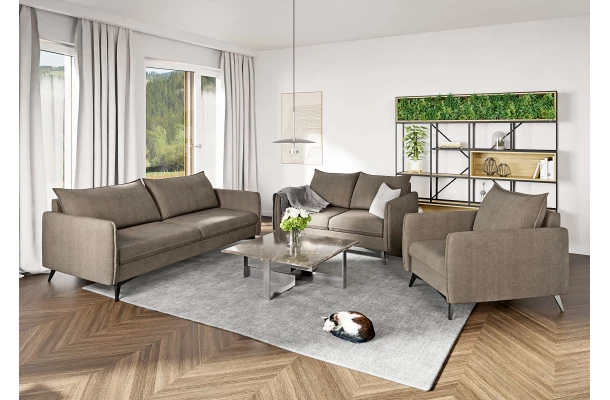 Sofa dwuosobowa nowoczesna Verto High - praktyczne