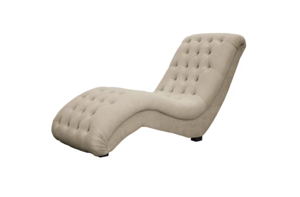 Szezlong pikowany glamour TOKIO - design i funkcjonalnosc w parze