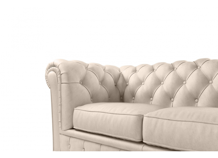 Zestaw mebli pikowanych glamour Chesterfield 3+2+1 SOLARIS 5