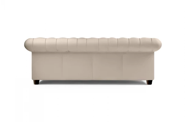 Zestaw mebli pikowanych glamour Chesterfield 3+2+1 SOLARIS - eleganckie