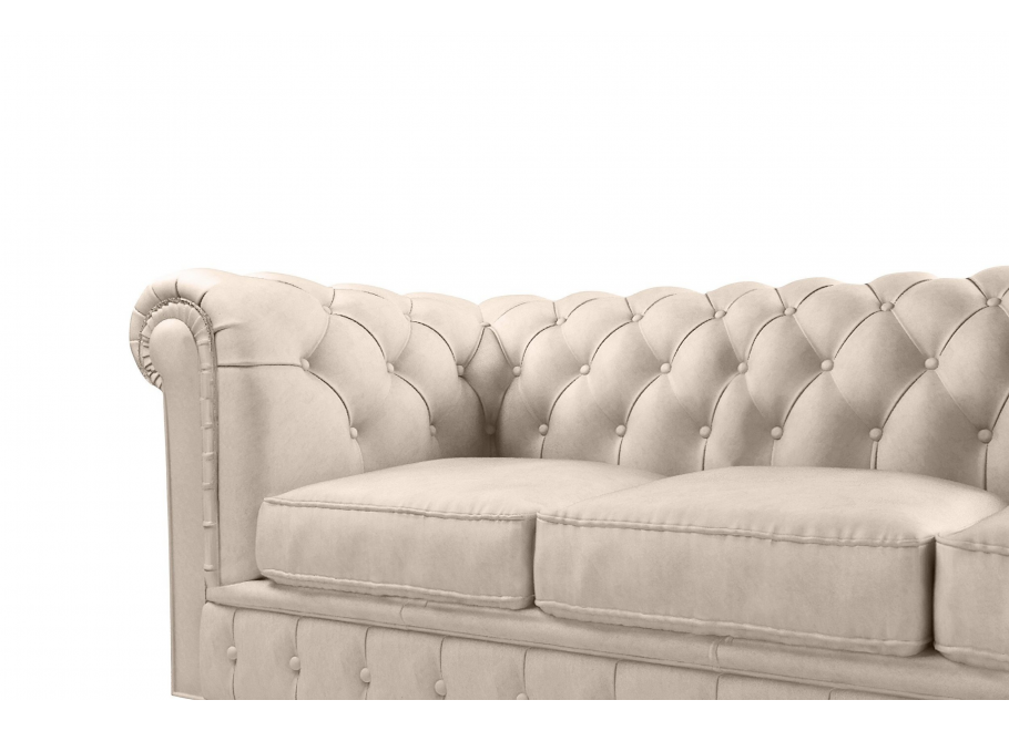 Zestaw mebli pikowanych glamour Chesterfield 3+2+1 SOLARIS 8