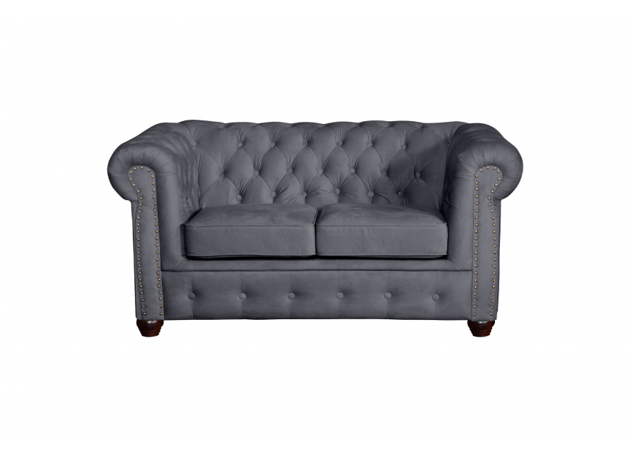 Zestaw mebli pikowanych glamour 3+2+1 VINCENT 6