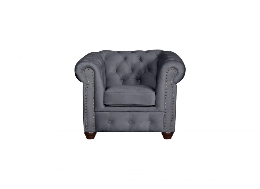 Zestaw mebli pikowanych glamour 3+2+1 VINCENT